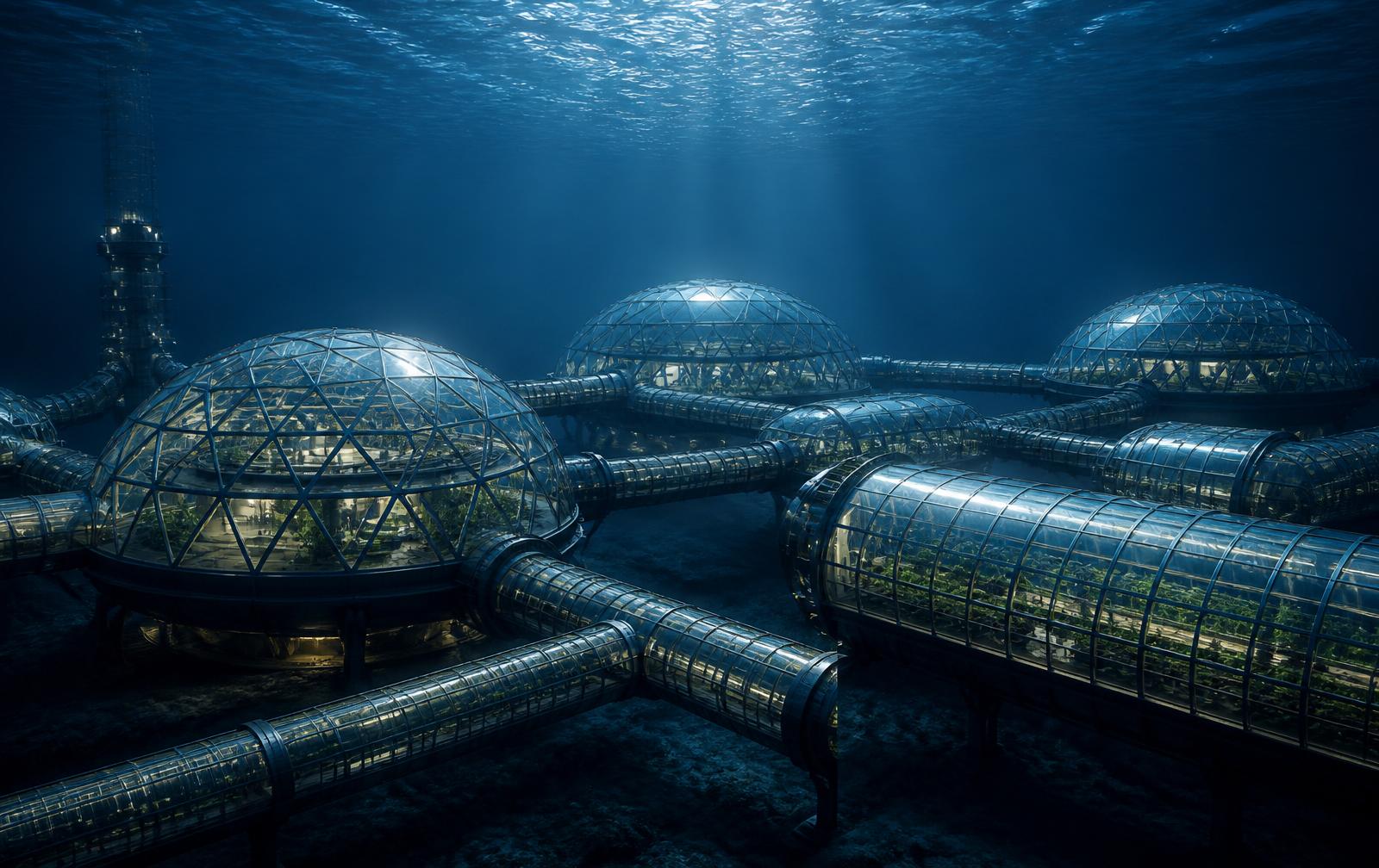 Concept for a modular underwater community