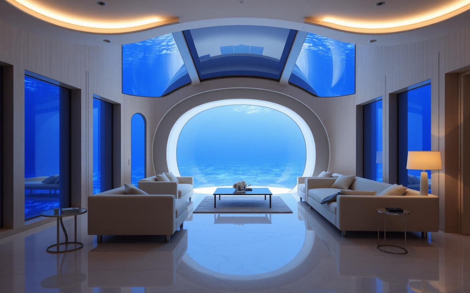 Panoramic suite · Aegean concept